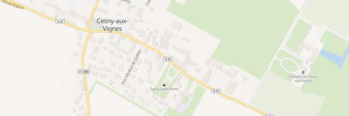 Plan du 23B Rue André Lemaitre à Cesny-aux-Vignes