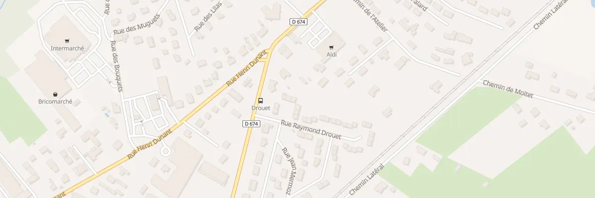 Plan du 14 Rue Raymond Drouet à Coutras