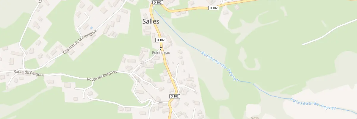 Plan du 5125 Le Village à Salles