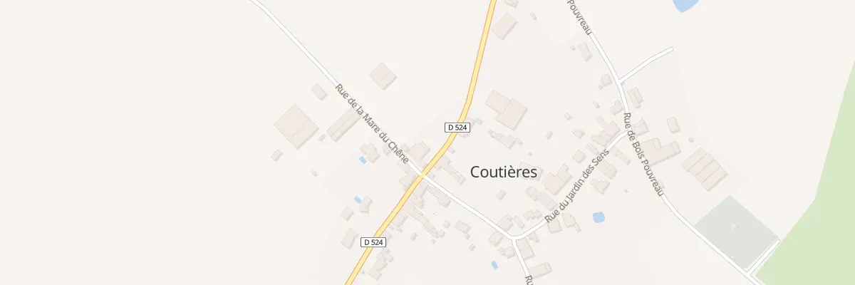 Plan du 1 Rue de la Mare du Chêne aux Châteliers