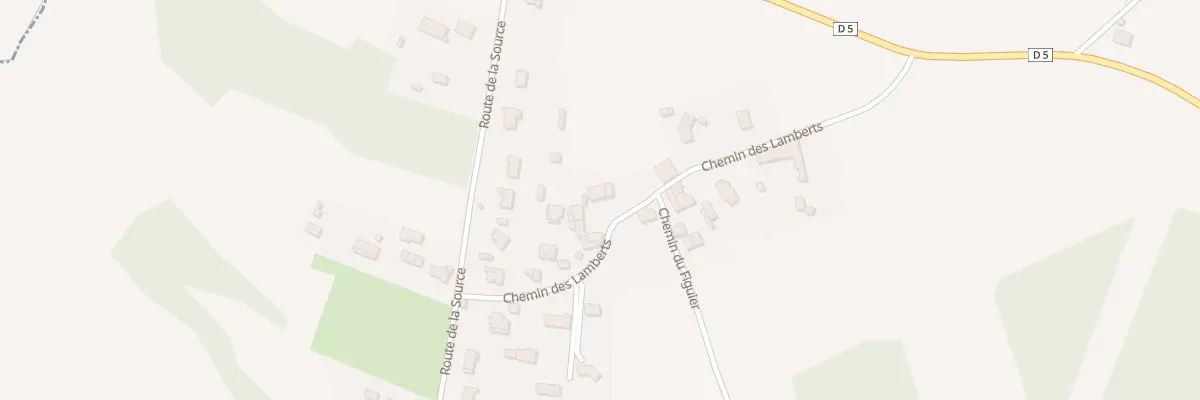 Plan du 5024 Les Lamberts à Salles-de-Barbezieux