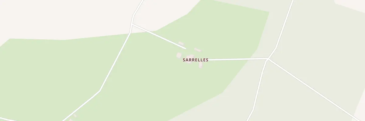 Plan du 2 Sarrelles à Gajac