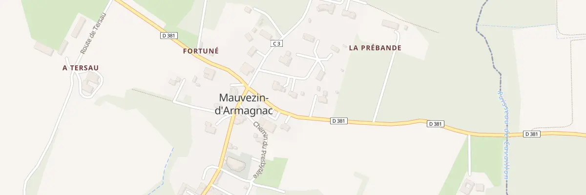 Plan du 4 Lot des Vignes à Mauvezin-d’Armagnac