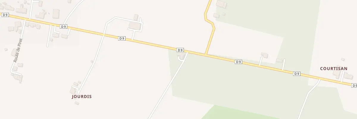 Plan du 102 Violette à Gajac