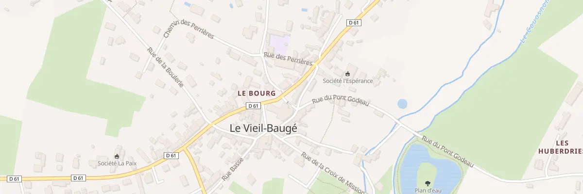 Plan du 10 Grande Rue Le Vieil B à Baugé-en-Anjou