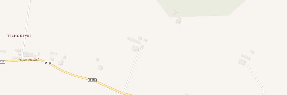 Plan du 2 Techoueyre à Savignac