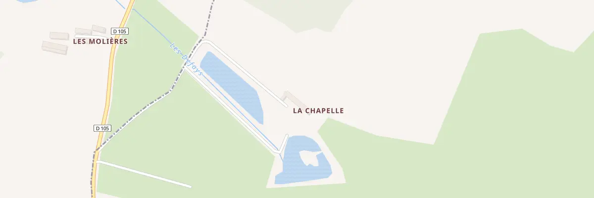 Plan du 6003 La Chapelle à Saint-Rémy-de-Sillé
