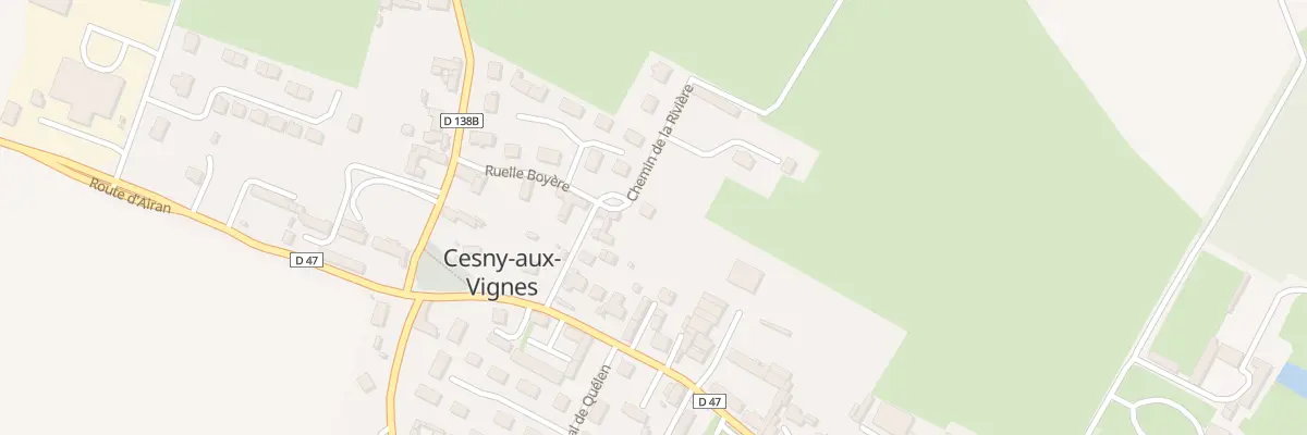 Plan du 8 Che de la Rivière à Cesny-aux-Vignes