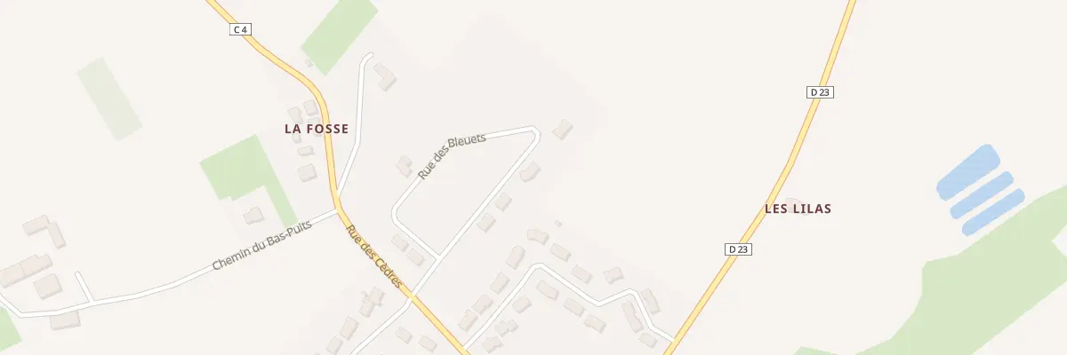 Plan du 11 Rue des Bleuets à Arthezé