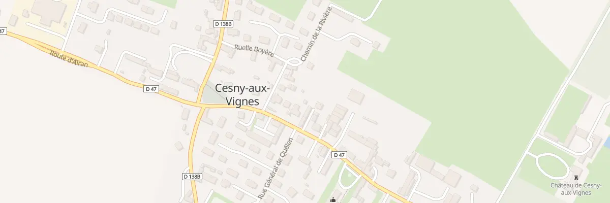 Plan du 11 Rue André Lemaitre à Cesny-aux-Vignes
