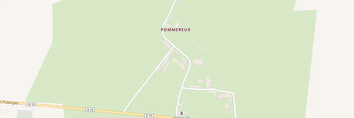 Plan du 3 Pommereux Montgaroult à Monts-sur-Orne