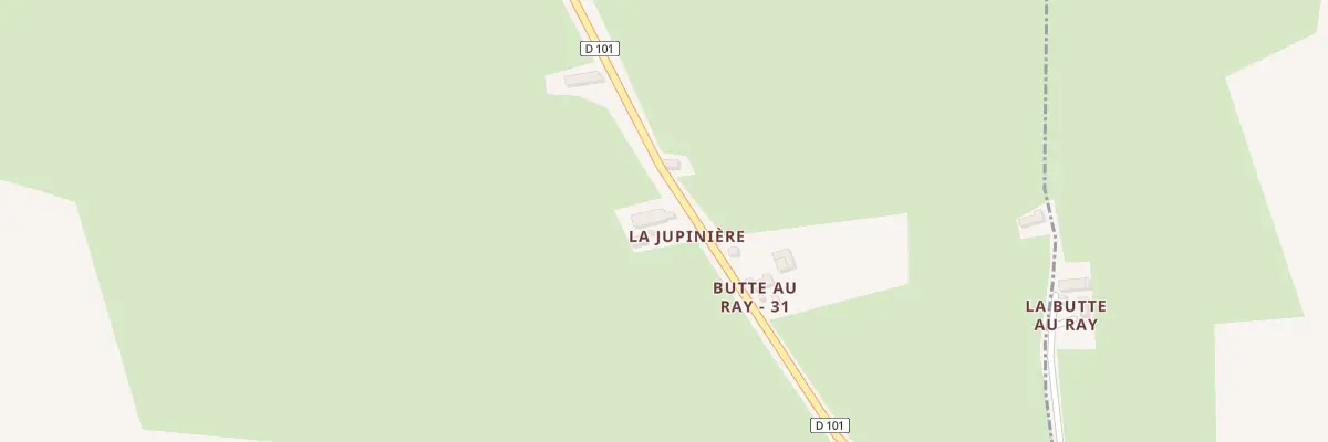 Plan du 5223 La Jupinière à Rouez