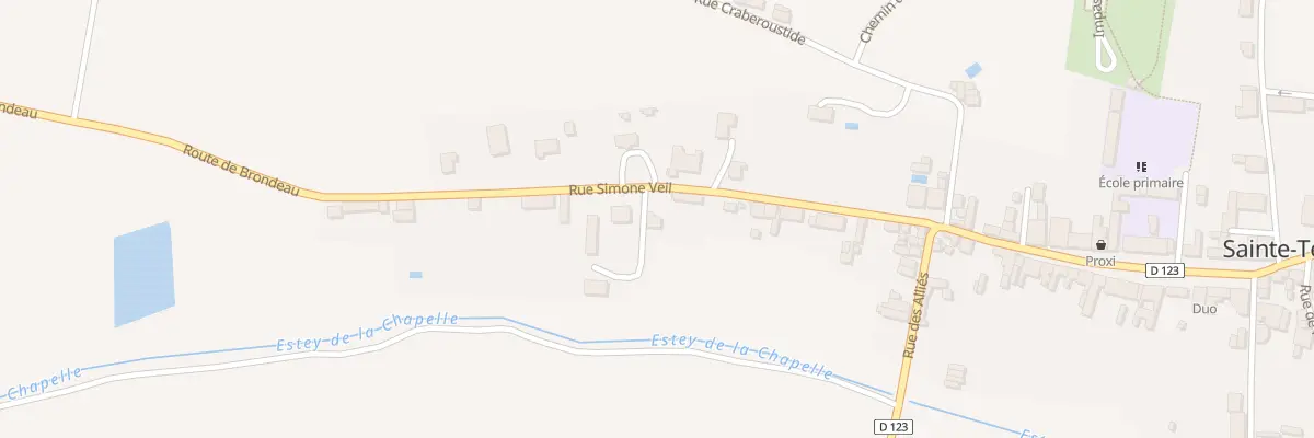 Plan du 679 Perinot-Est à Sainte-Terre