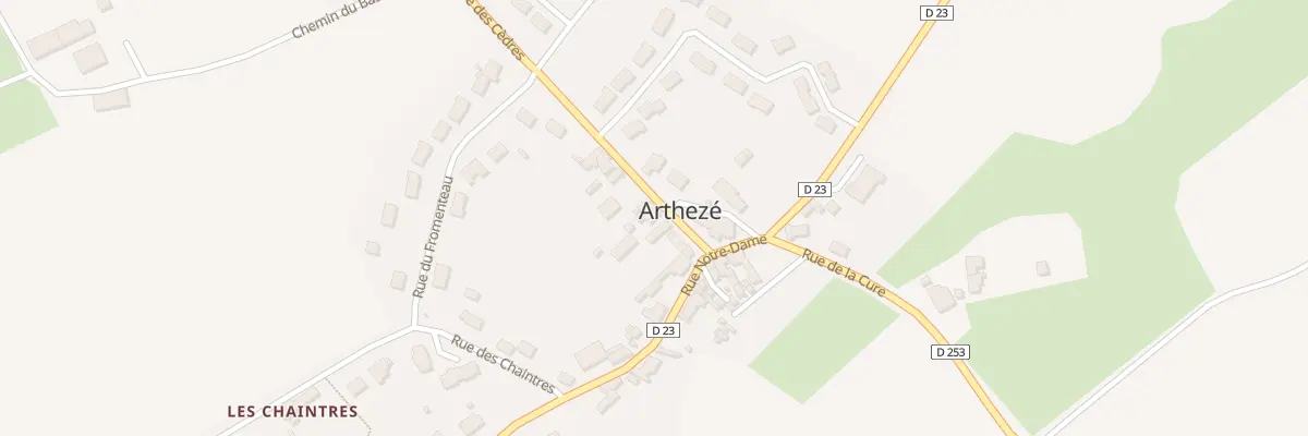 Plan du 3B Pl Saint-jean Baptiste à Arthezé