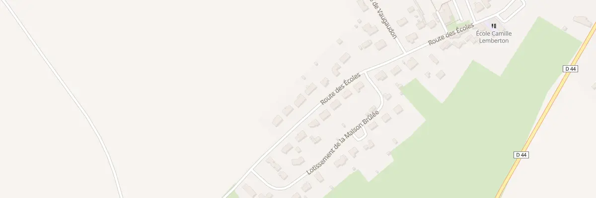 Plan du 50 Rte des Ecoles à Marcillé