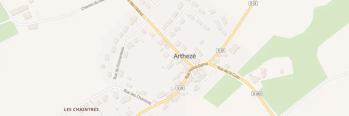 Plan du 3T Pl Saint-jean Baptiste à Arthezé
