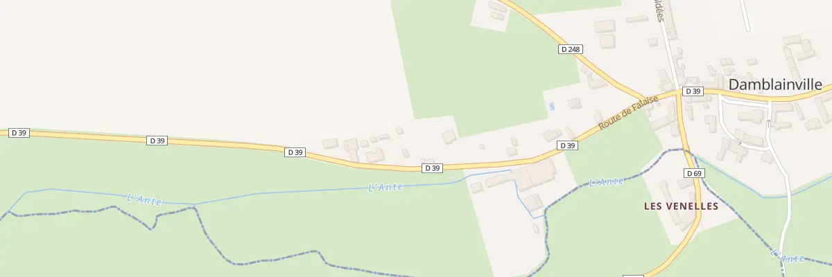 Plan du 5050 La Couture à Damblainville