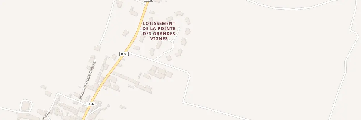 Plan du 10 Lot de la Pointe des Grandes V à Foussignac