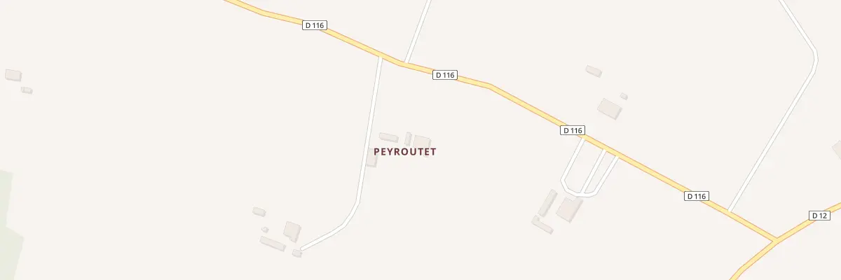 Plan du 3 Peyroutet à Savignac