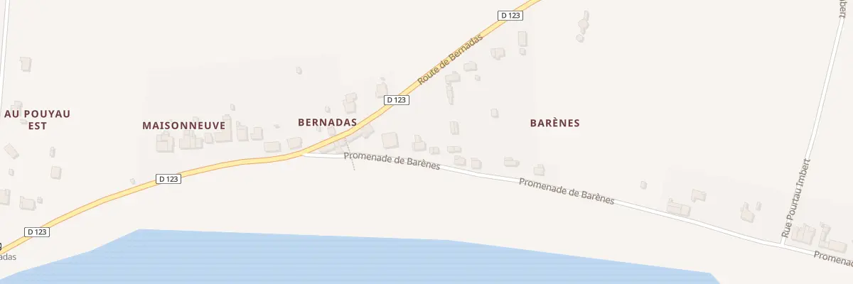 Plan du 680 Barenes à Sainte-Terre