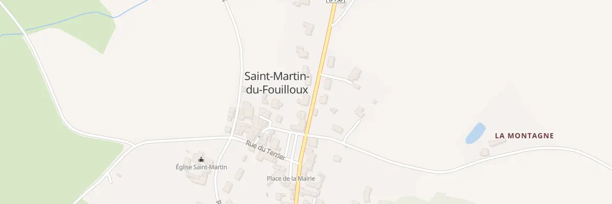 Plan du 22 Rue Jacques du Fouilloux à Saint-Martin-du-Fouilloux
