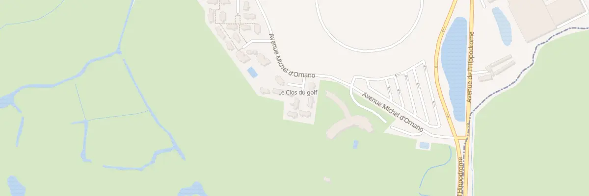 Plan du 29 Av Michel d’Ornano à Cabourg