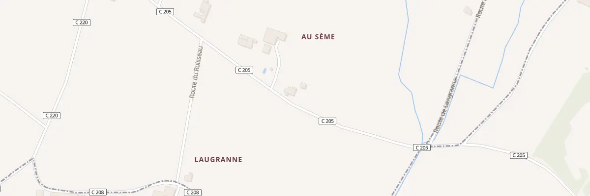 Plan du 65 Au Seme à Saint-Hippolyte