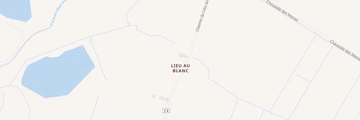 Plan du 1105 Che du Lieu au Blanc à Goustranville