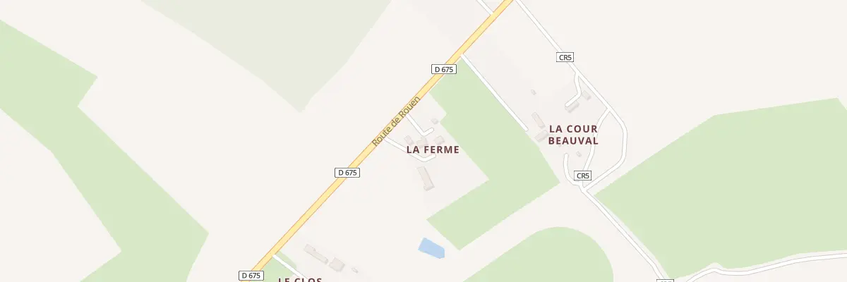 Plan du 5065 Cour Beauval à Basseneville