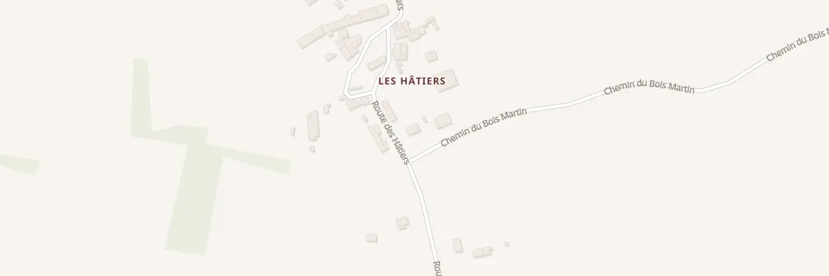 Plan du 8 Rte des Hâtiers à Saint-Médard