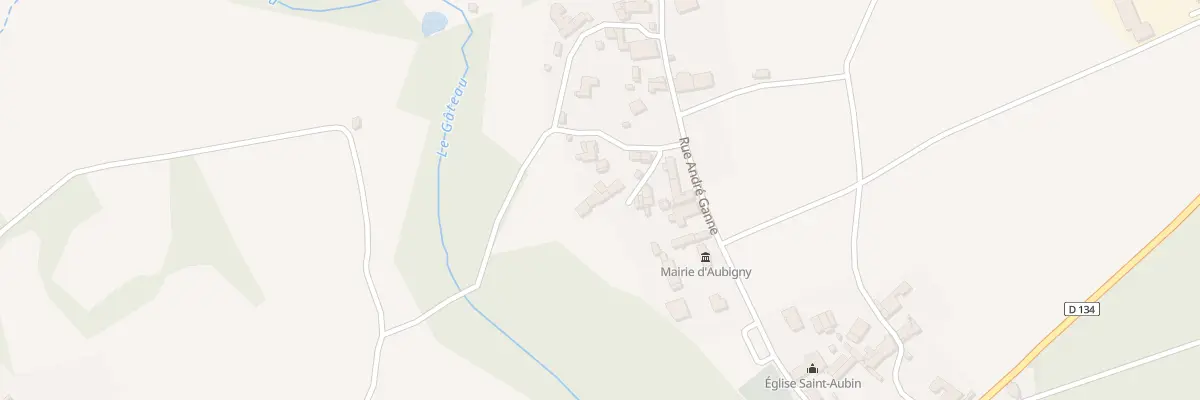 Plan du 8 Imp Célina à Aubigny