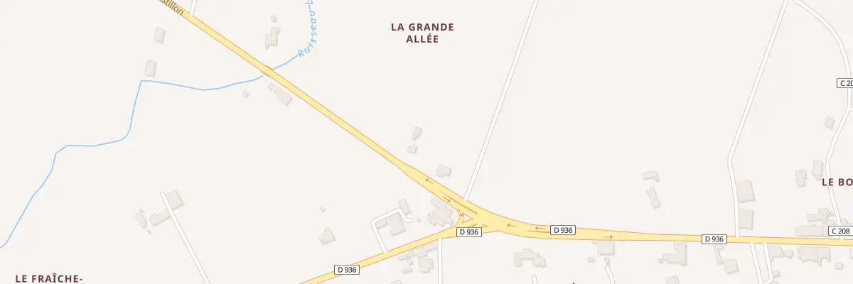 Plan du 13 La Grande Allee à Saint-Pey-d’Armens