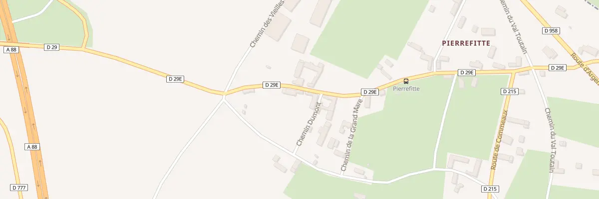 Plan du 4 Rue des Gauthiers à Rônai