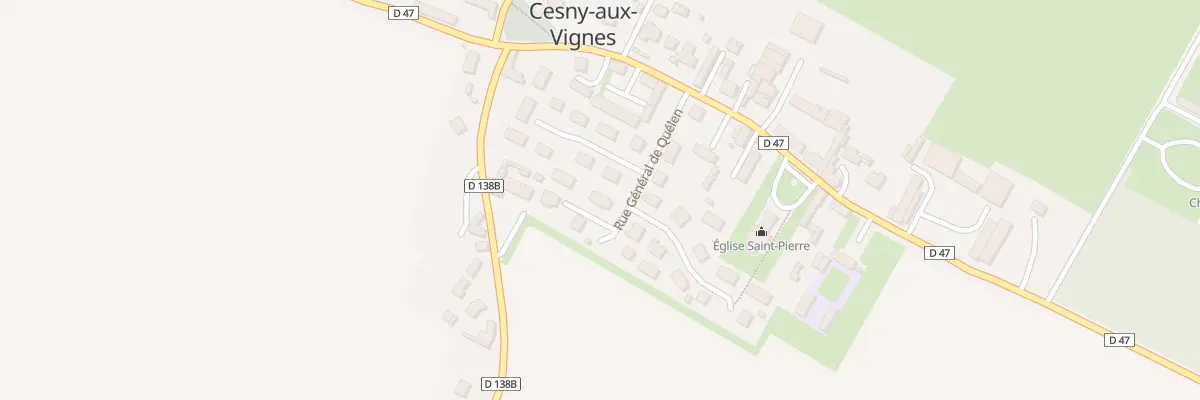 Plan du 4 Rue Général de Quélen à Cesny-aux-Vignes