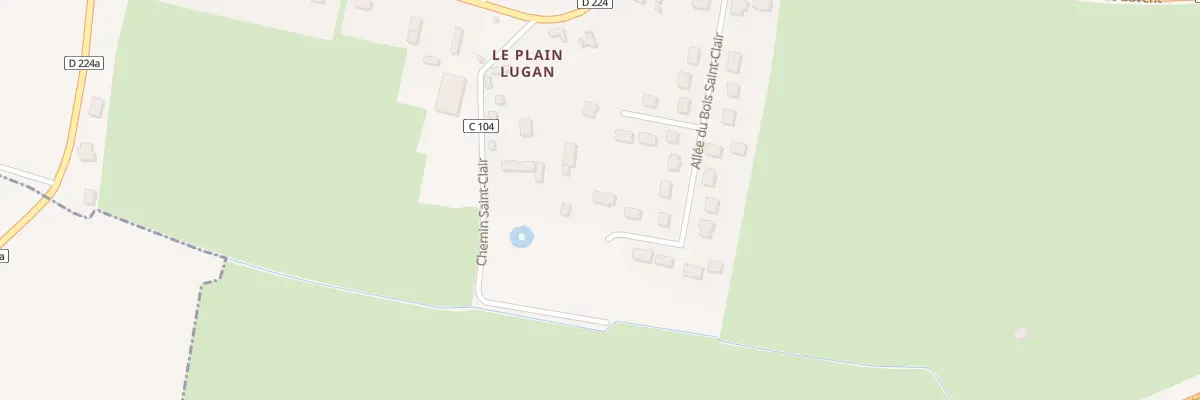 Plan du 19 All du Bois Saint-Clair à Goustranville