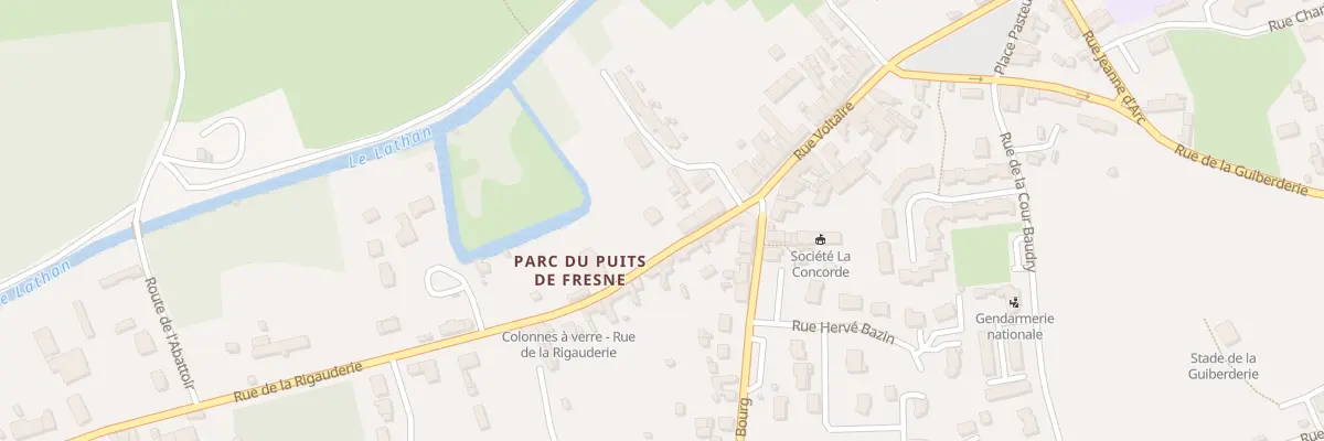 Plan du 54 Rue de la Rigauderie à Longué-Jumelles