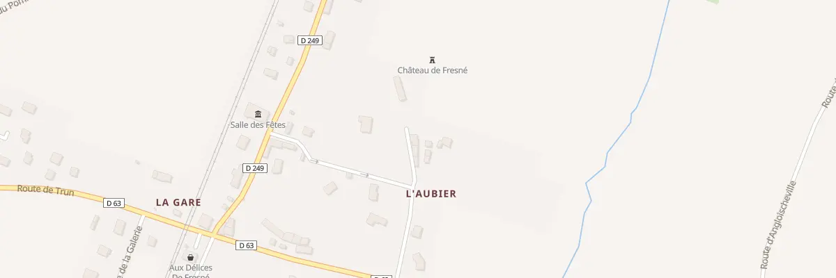 Plan du 4 Imp du Lavoir à Fresné-la-Mère