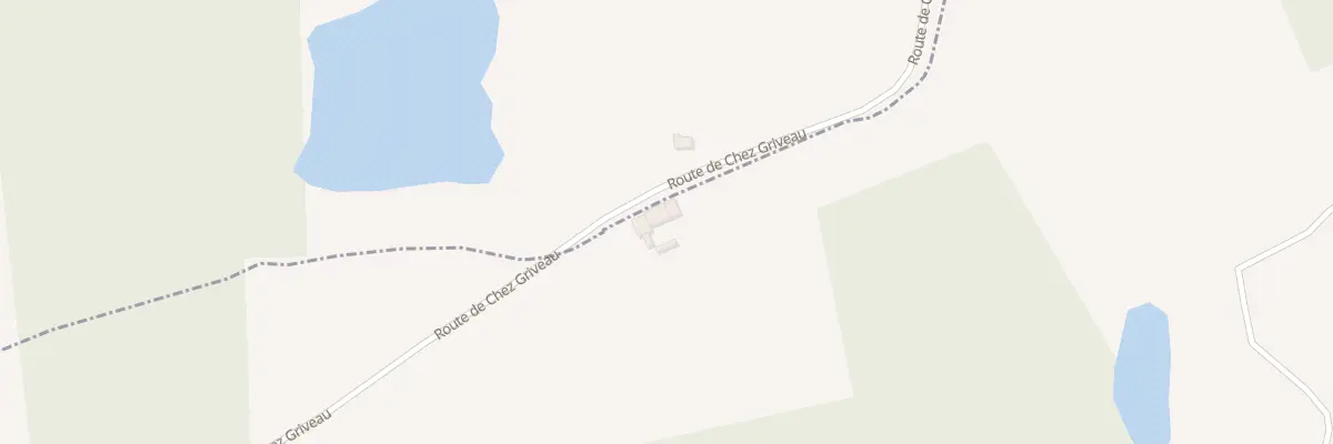 Plan du 10 Rte de Chez Griveau à Condéon