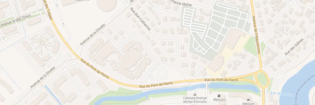 Plan du 13 Rue Jean Catherine à Cabourg