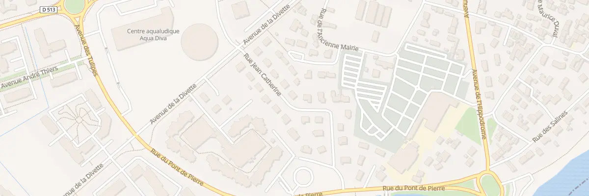 Plan du 10 Rue Jean Catherine à Cabourg