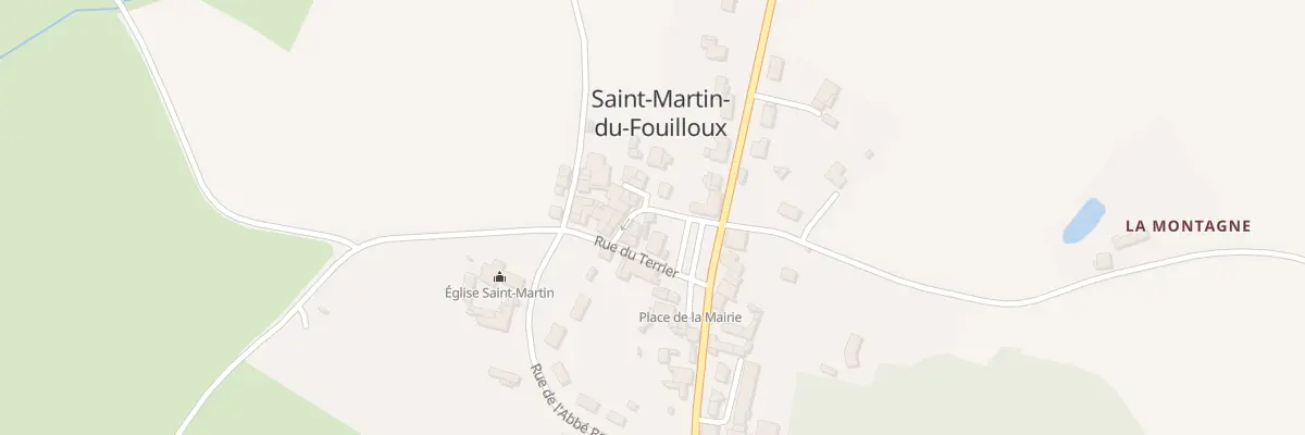 Plan du 5007 Le Bourg à Saint-Martin-du-Fouilloux