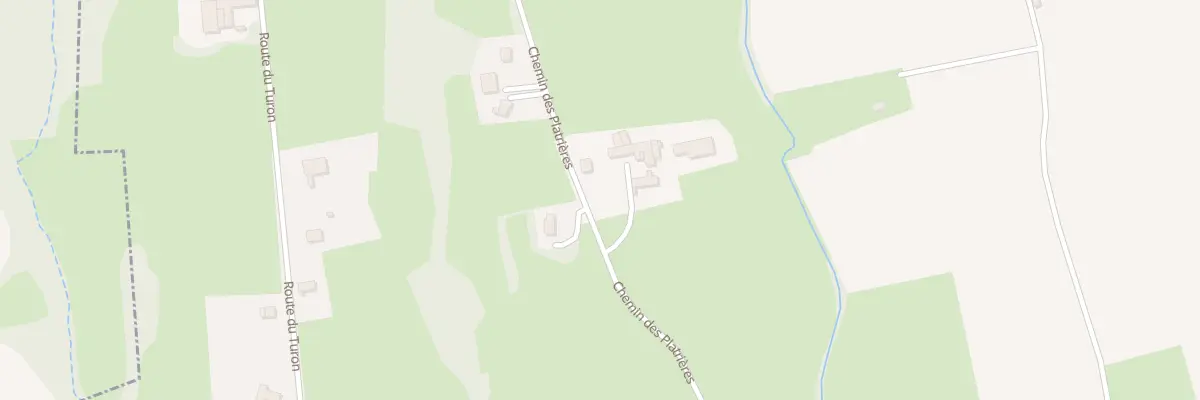 Plan du 1 Che des Plâtrières à Lamarque-Pontacq