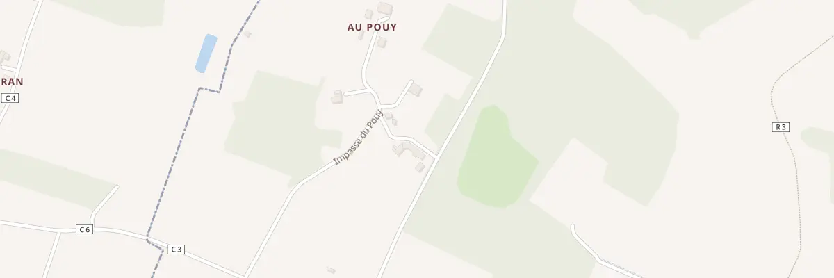 Plan du 264 Imp du Pouy à Caumont