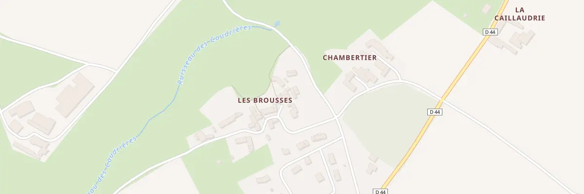 Plan du 6 Les Brousses à Marcillé