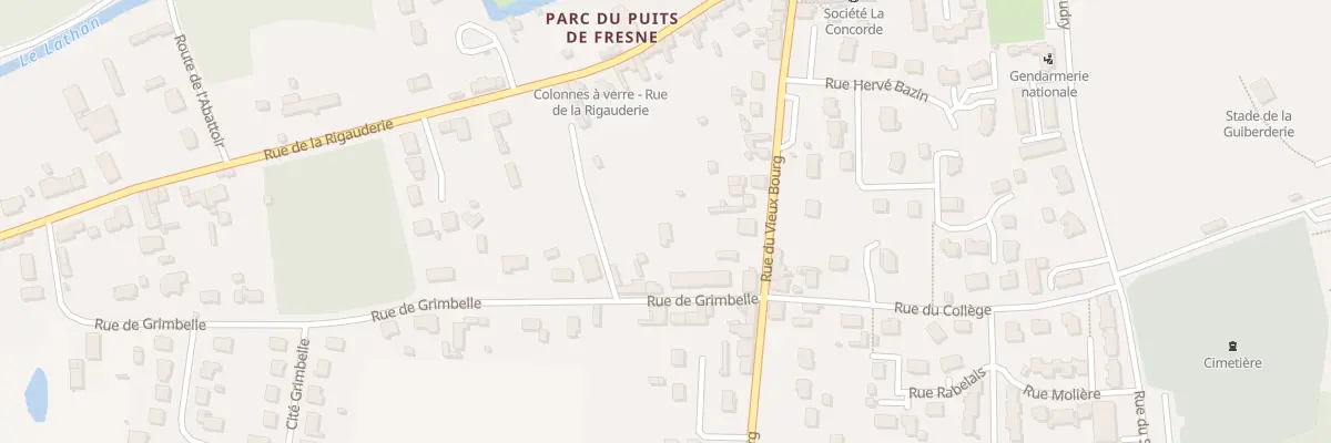 Plan du 80 Rue du Vieux Bourg à Longué-Jumelles