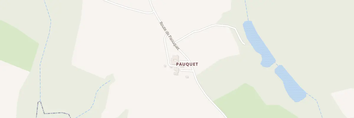 Plan du 147 Rte de Paouquet à Estang