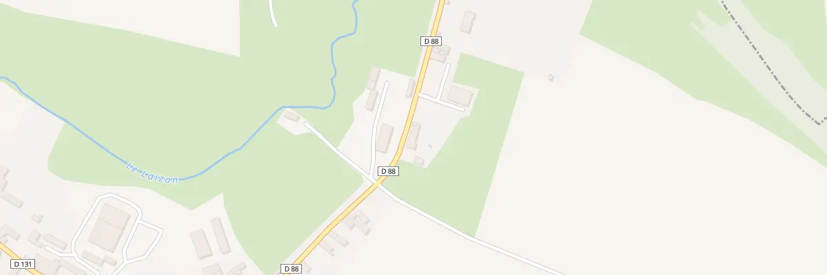 Plan du 38 Rue du Logis à Ernes