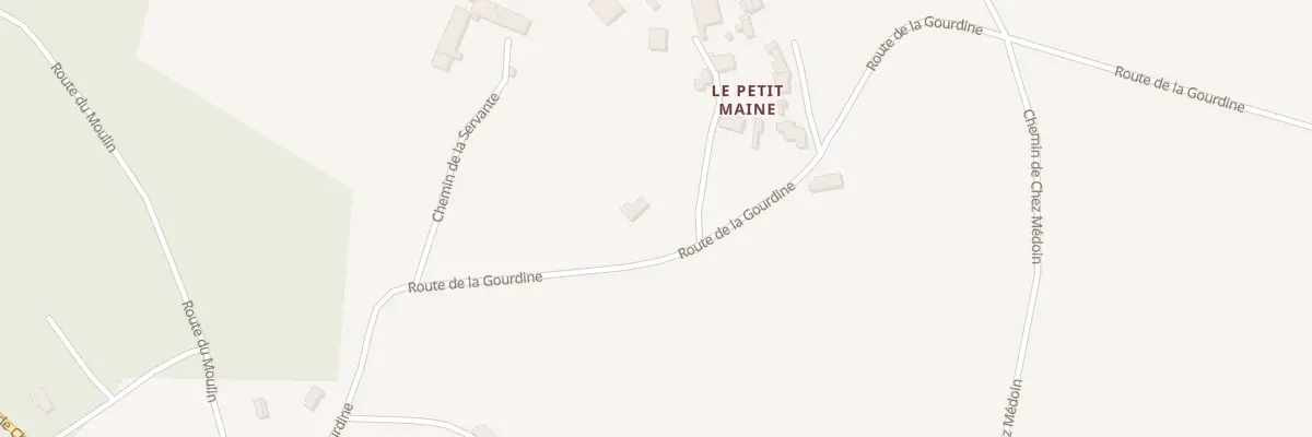 Plan du 5 Rte de la Gourdine à Condéon