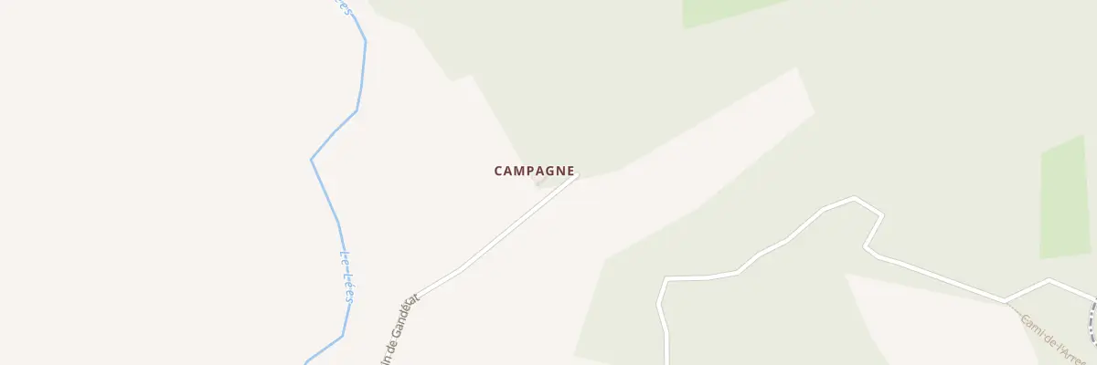 Plan du 9431 Che de Ganderat à Anoye
