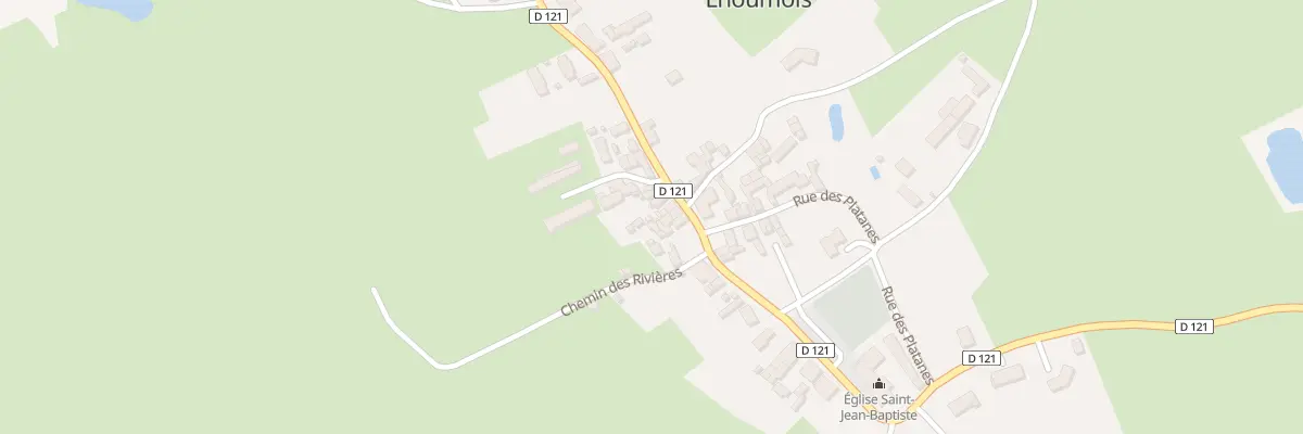 Plan du 5038 Le Bourg Ouest à Lhoumois